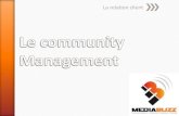 Le community management