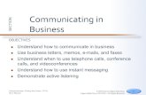 Communicating in business part 1