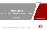OMF001003 GSM BSS Communication Flow Training 20060803 a 2.0