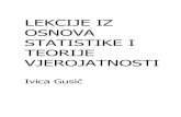 ~Statistika i teorija vjerojatnosti - Ivica Gusić
