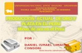 Produccion de Oro y Plata en El Peru by Daniel Limache Condori