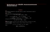 Solution Skill Assessment Nise 6th