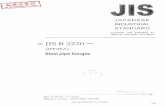 JIS B2220-2004 Flanges