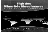 Fiqh des minorités Musulmanes - Questions et réponses du Sheikh Yusuf Al Qardawi