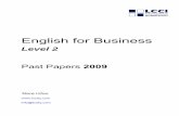 Business English 2PastPapers2009