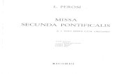 Perosi Lorenzo - Missa Secunda Pontificalis