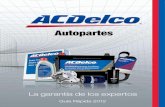 ACDelco catalogo partes para GM