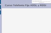 Curso Telefonia Fija ADSL RDSI