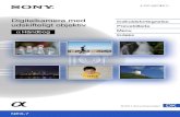 Sony NEX-7 håndbok (Dansk)