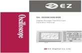 Manual do Osciloscópio LG Goldstar Digital OS-3020 OS-3040 OS-3060