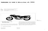 Werkstatthandbuch Yamaha XJ600S Diversion Ab 1992