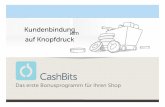 CashBits - Bonusprogramm für den Mittelstand im E-Commerce