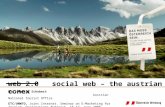 UNWTO / ETC: Social Web - the Austrian Conex