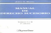 Manual de Derecho Sucesorio - Jorge Maffia.