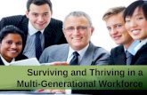 Surviving and thriving in a multi generational workforce - june 8 2012