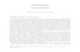 Walt Whitman -  Vlati trave