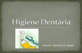 Higiene Dentária - Conteúdo Teórico