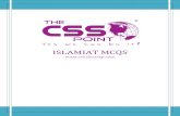 CSS MCQS - ISLAMIAT