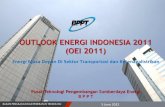 Outlook Energy Indonesia 2011