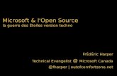 .Net Montréal - 2012-09-12 - Microsoft & l'Open Source, la guerre des étoiles version techno