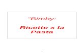 ricette bymby per la pasta