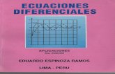 Ecuaciones Diferenciales - Eduardo Espinoza Ramos 5th