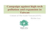 2 呂翊齊 campaign against high tech pollution - cet