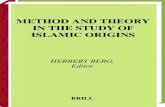Berg Study of Islamic Origins
