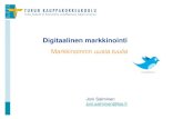 MAY - Markkinoinnin perusteet - Digitaalinen markkinointi -luento 3.10.2013