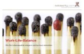 Work-Life-Balance und Lebensqualität