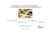 IMEX 2012: Nachhaltige Veranstaltungsorganisation - die wichtigsten Schritte zum erfolgreichen Event (P.Husemann-Roew)