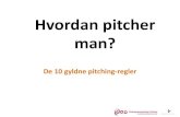 10 regler for pitching