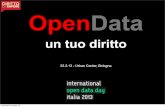 OpenDataDay Bologna 23 Feb 2013