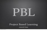 How to do Project Based Learning - linee base per attivare PBL