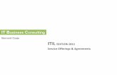 ITIL Edition 2011 Service Offerings & Agreements