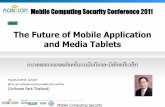 The Future of Mobile Application and Media Tablets