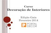 Curso Decoração de Interiores Vila Nova de Gaia apresentação Liliana Silva