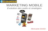 Marketing mobile "Evolution des outils et stratégies"