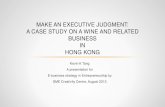 Executive Judgement: Kevin K. Tang at SMECC - 20130809