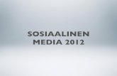 Sosiaalinen Media 2012