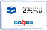 Análise do #Intercon 2010 no Twitter
