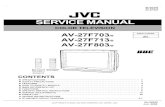AV27F703 Service Manual