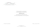 Statistical Yearbook of the Republic of Croatia 2012