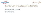 Najaarscongres 2013 - Reiner van Arkel: Kansen in transitie