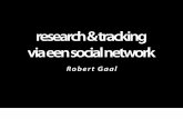 Research & Tracking via een Social Network