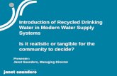 12th National Water Conference Day Three 2.30pm Janet Saunders