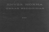 Enver Hoxha - Obras Escogidas III