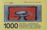 Pinter, Jozsef - 1000 Pawn Endings