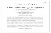 1. Berachot Et Tefilat HaShachar (the Morning Prayers and Blessings)
