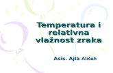Temperatura i Relativna Vlaznost